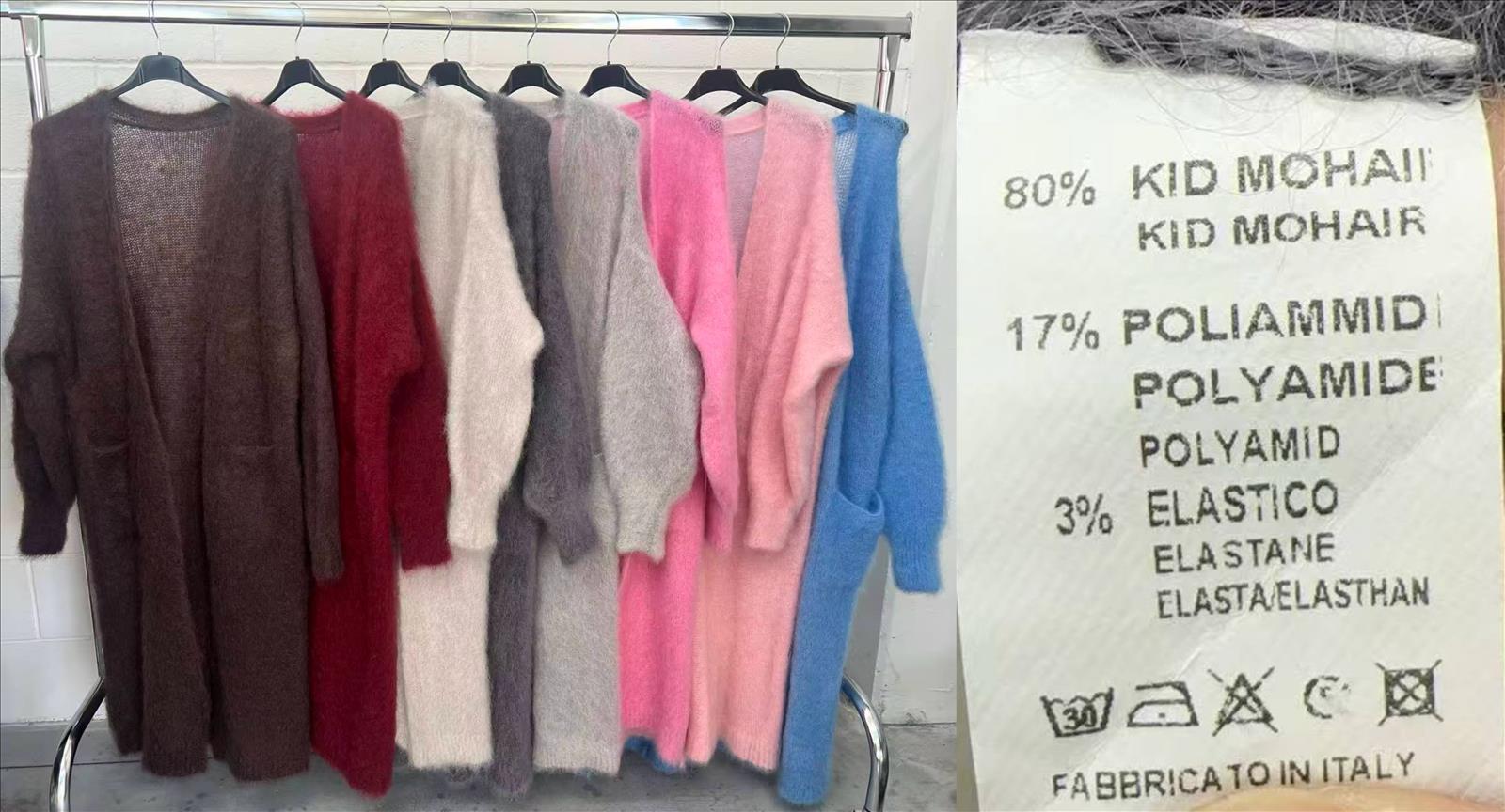 Strickjacke Mohair