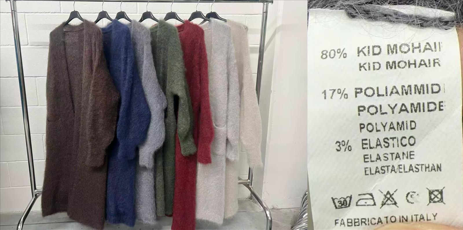 Strickjacke Mohair