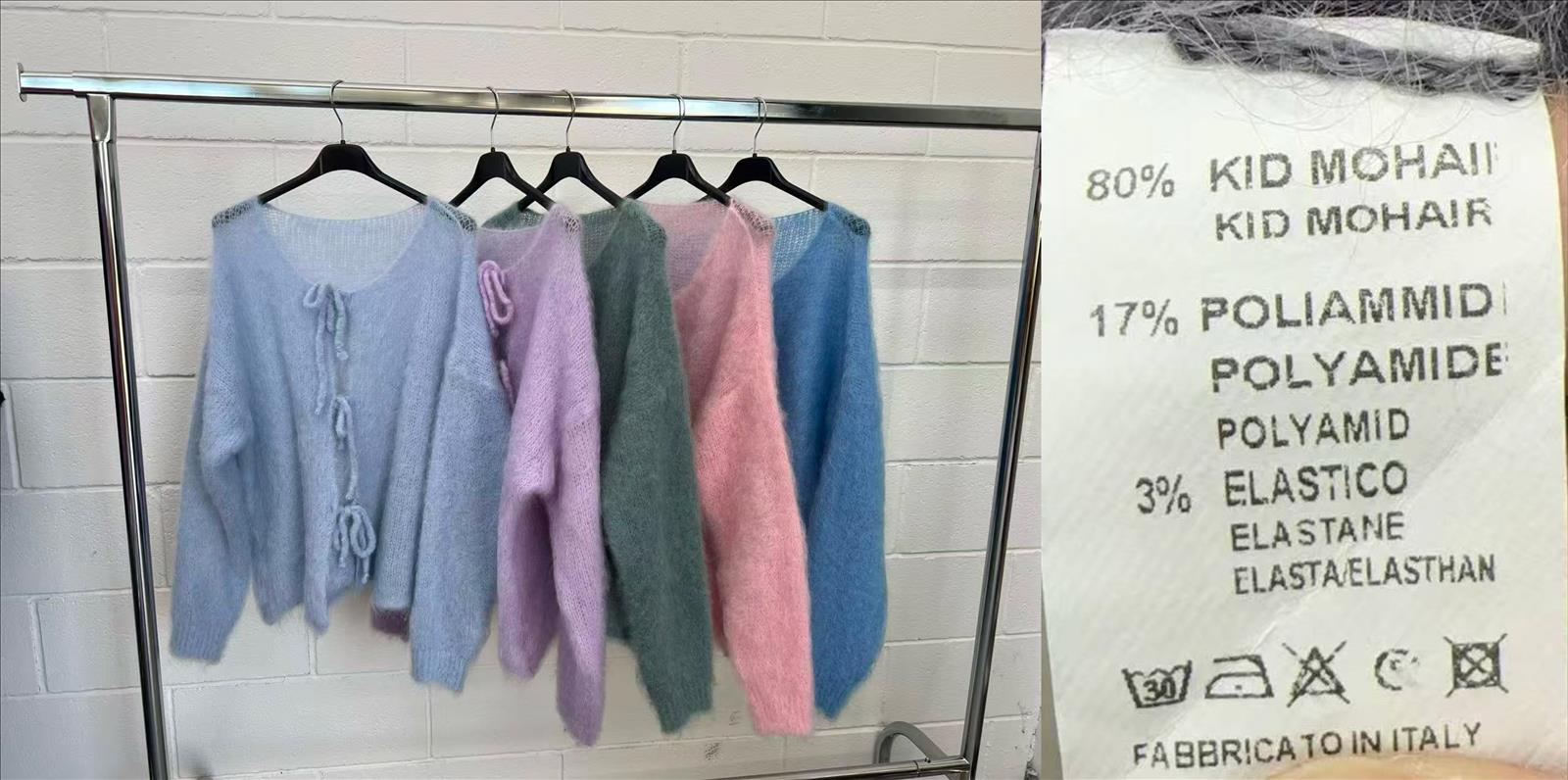 Strickjacke Mohair