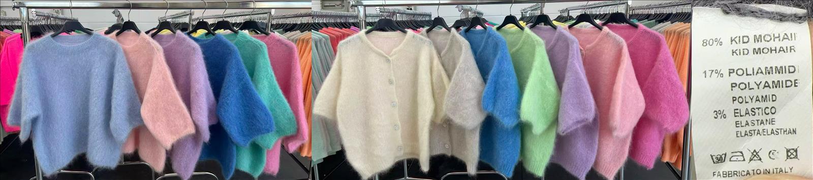 Strickjacke Mohair