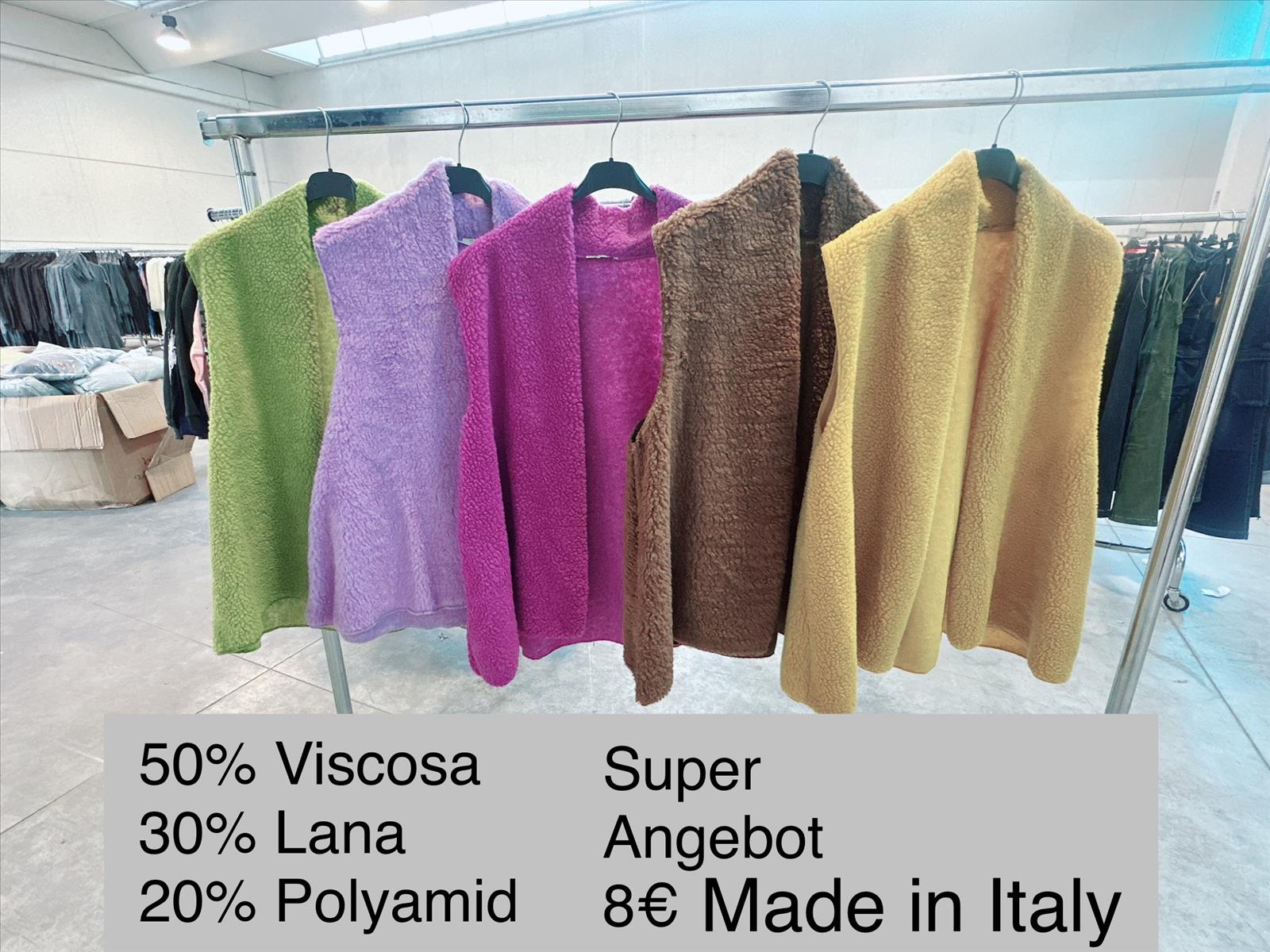 Teddy Fleece Weste