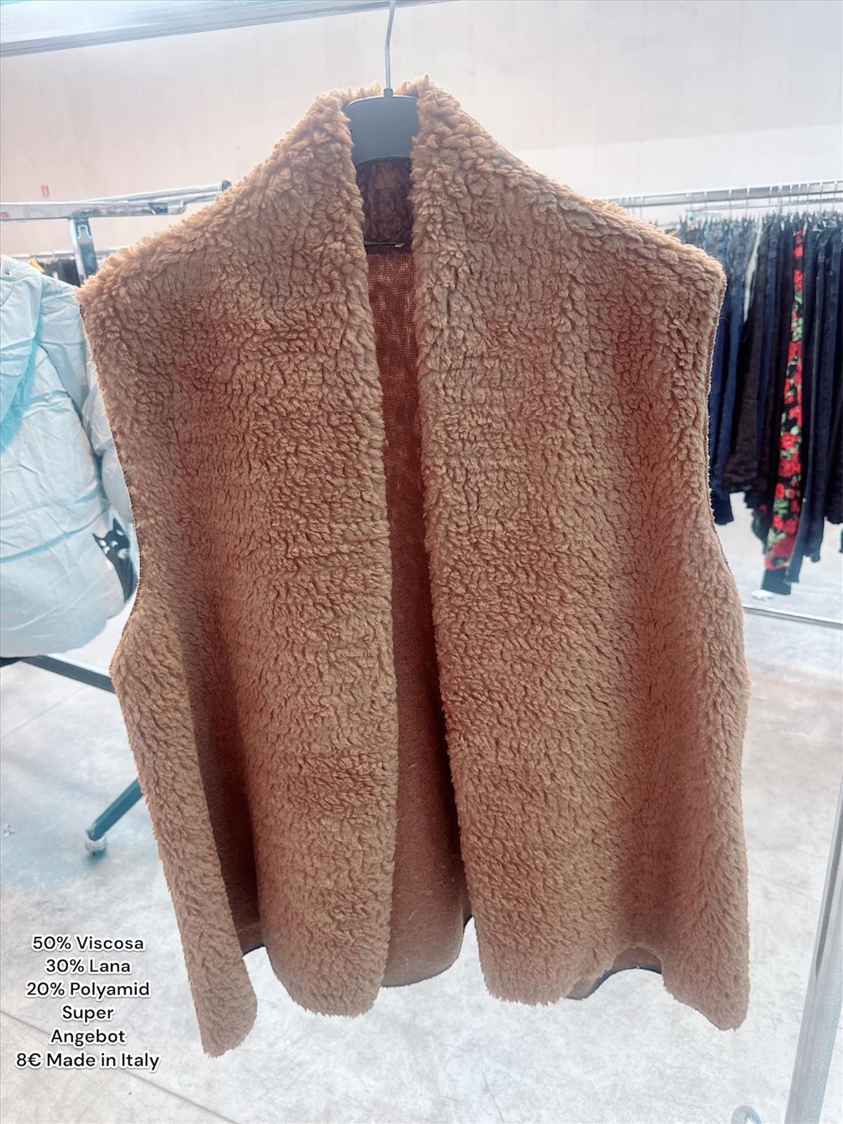Teddy Fleece Weste